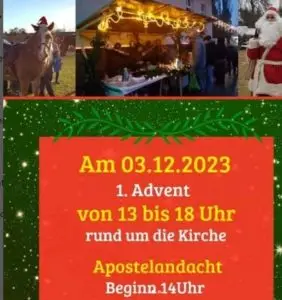 Adventsmarkt in Zeestow