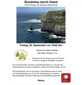 Foto-Vortrag zu einer Rundreise durch Irland