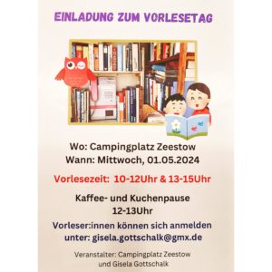 Vorlesetag in Zeestow
